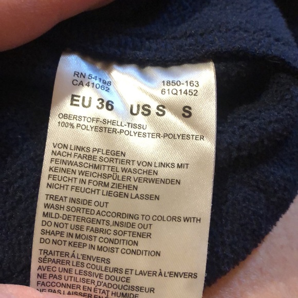 BOGNER Fire+ Ice Full Zip Fleece Embroidered Jacket Navy Blue, Size Small - Picture 10 of 10